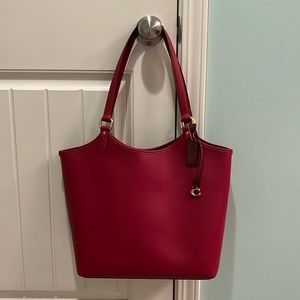 Coach Signature Pebbled Leather Day Tote Bag NWOT